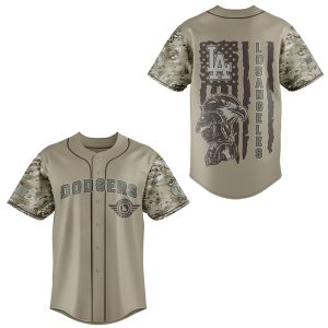 Dodgers Veteran US 2025 Baseball Jersey1