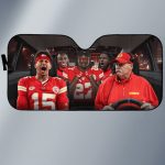 Kansas City Football Sun Shade