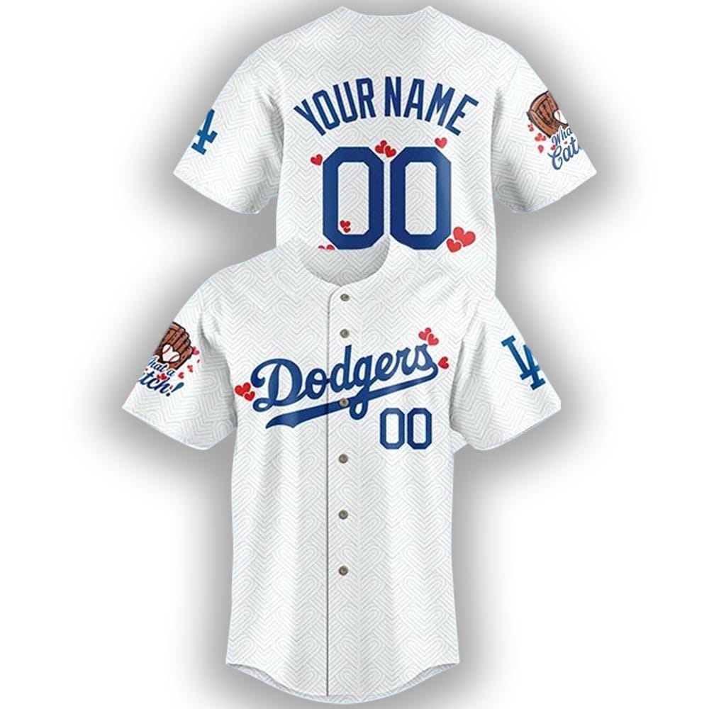 LA Dodgers Date Night Jersey White 2025 LA Dodgers Date Night Jersey White 2025