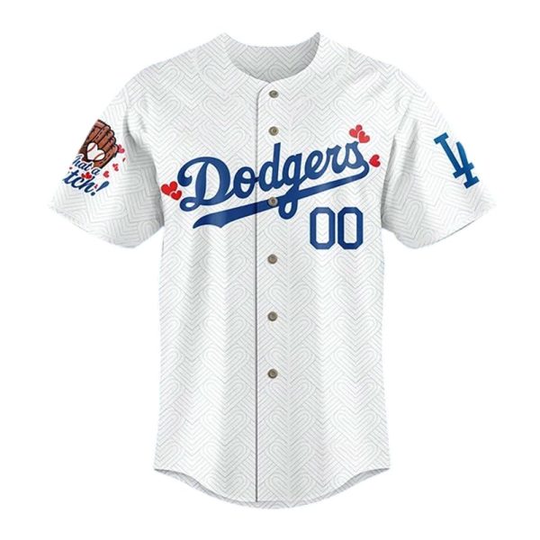 LA Dodgers Date Night Jersey White 2025