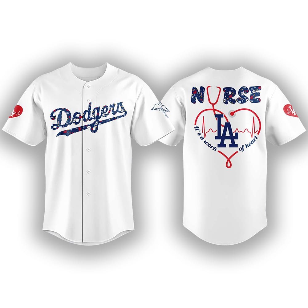 LA Dodgers Nurses Night 2025 Jersey LA Dodgers Nurses Night 2025 Jersey