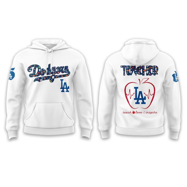 LA Dodgers TEACHER NIGHT 2025 Hoodie
