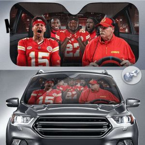 Kansas City Football Sun Shade1