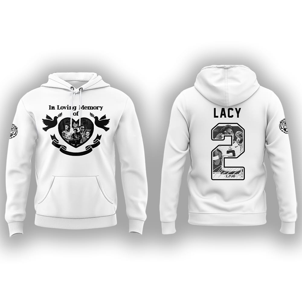 LSU In Loving Memory Of Kyren Lacy Hoodie LSU In Loving Memory Of Kyren Lacy Hoodie