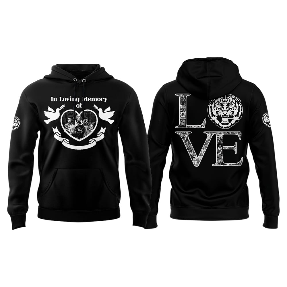 LSU In Loving Memory Of Kyren Lacy Love Hoodie LSU In Loving Memory Of Kyren Lacy Love Hoodie