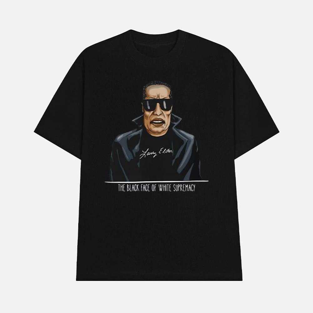 Larry Elder The Black Face Of White Supremacy Shirt 1 Larry Elder The Black Face Of White Supremacy Shirt
