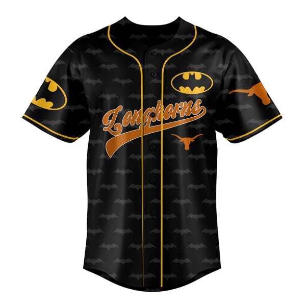 Longhorns Batman Baseball Jersey