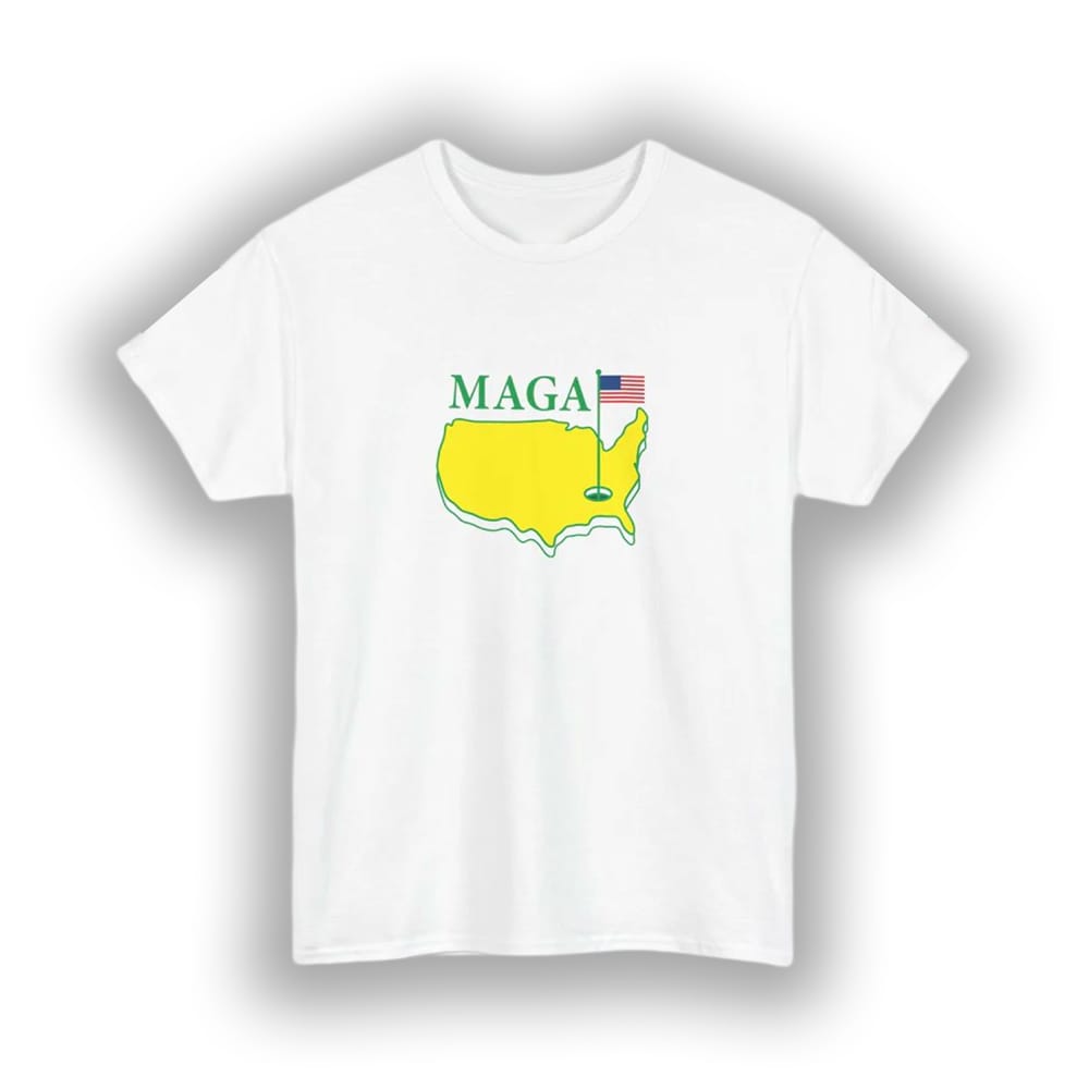 MAGA Golf Map Shirt MAGA Golf Map Shirt