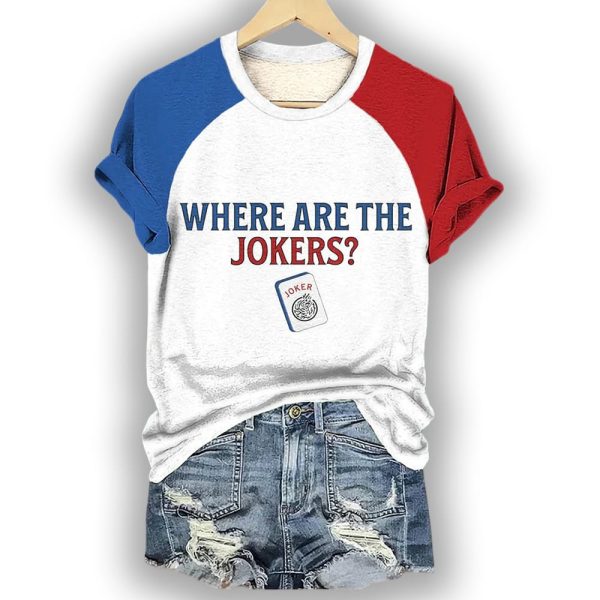 Mahjong Where Are The Jokers Shirt