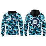 Mariners Salute To Armed Forces Night Camo Hoodie 2025