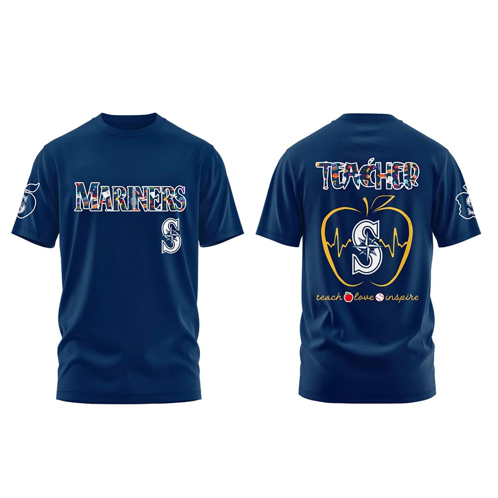 Mariners TEACHER NIGHT Shirt 2025 Mariners TEACHER NIGHT Shirt 2025