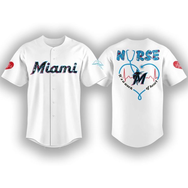 Marlins NURSES NIGHT 2025 Jersey