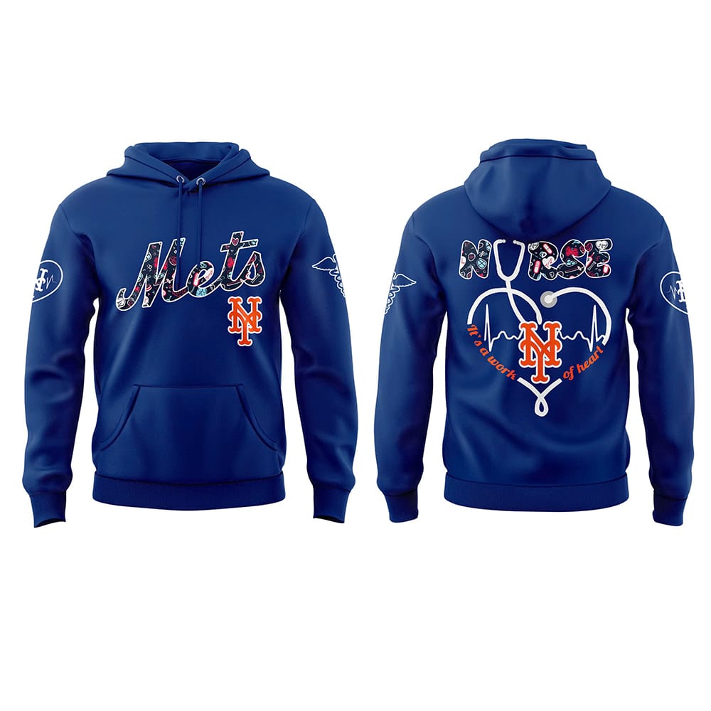Mets NURSES NIGHT Hoodie Combo 2025 Mets NURSES NIGHT Hoodie Combo 2025