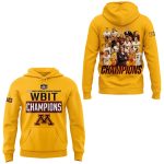 Minnesota 2025 Women's Basketball WBIT Champions Hoodie