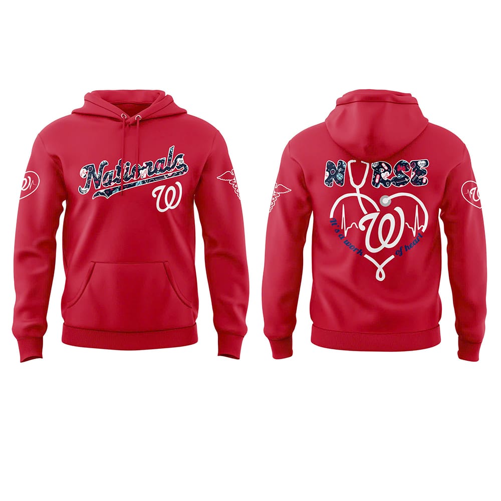 Nationals NURSES NIGHT Hoodie Combo 2025 Nationals NURSES NIGHT Hoodie Combo 2025