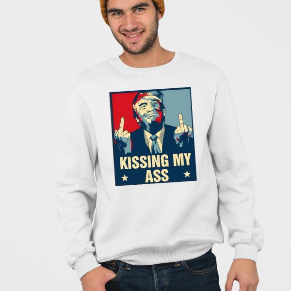 Negotiate Tariffs Kissing My Ass Trump Shirt