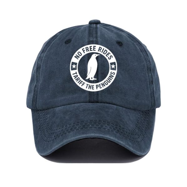 No Free Rides Tariff The Penguins Baseball Cap