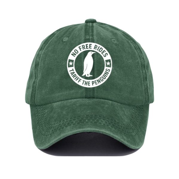 No Free Rides Tariff The Penguins Baseball Cap