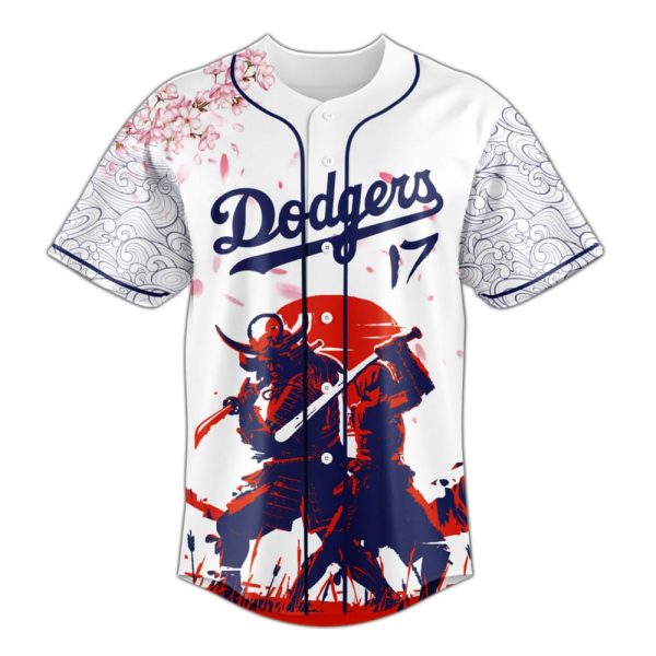 Ohtani Samurai Dodgers Baseball Jersey 2025
