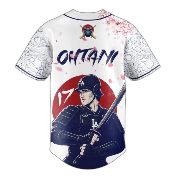 Ohtani Samurai Dodgers Baseball Jersey 2025