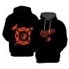 Orioles Firefighter Appreciation Hoodie 2025