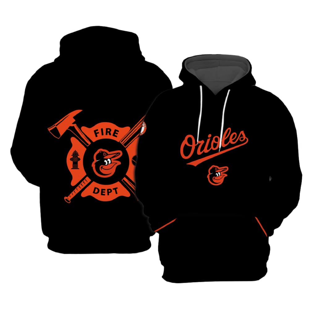 Orioles Firefighter Appreciation Hoodie 2025 Orioles Firefighter Appreciation Hoodie 2025