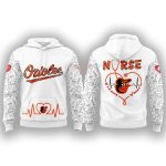 Orioles Nurses Appreciation 2025 Hoodie