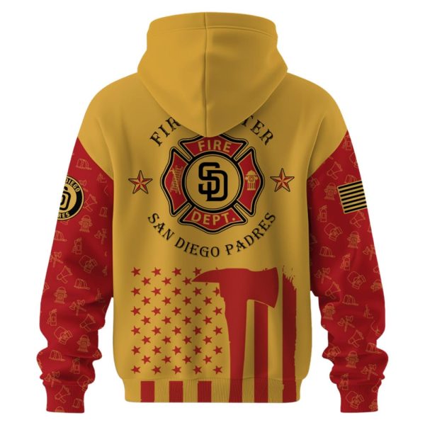 Padres Firefighter Appreciation Night 2025 Hoodie