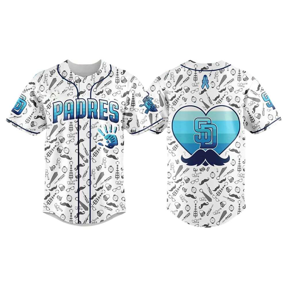 Padres Happy Fathers Day Jersey 2025 Padres Happy Father's Day Jersey 2025