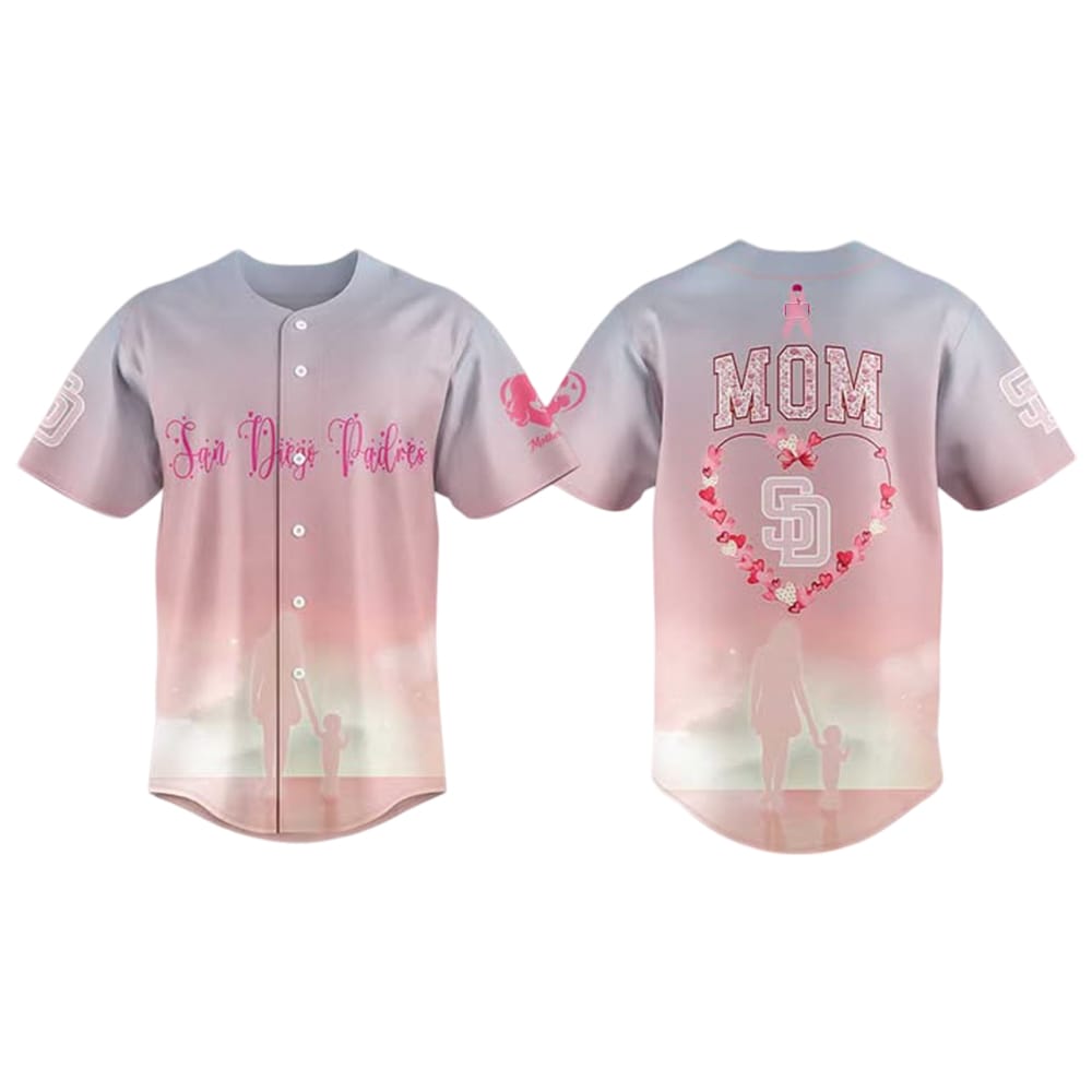 Padres Happy Mothers Day 2025 Jersey Padres Happy Mother's Day 2025 Jersey