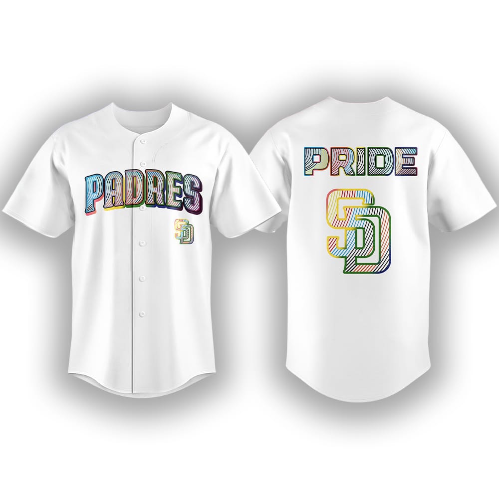 Padres LGBTQ Pride Night 2025 Jersey Padres LGBTQ Pride Night 2025 Jersey