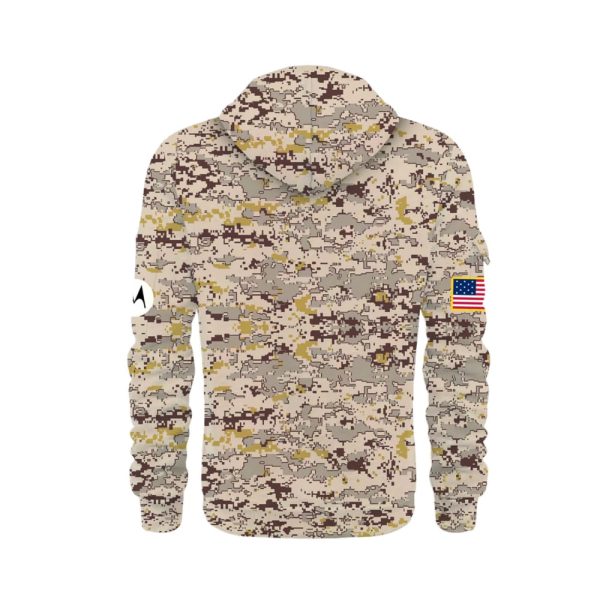 Padres Military Camo Quarter-Zip Hoodie 2025