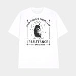 Penguin When Injustice Becomes Law Resistance Becomes Duty Shirt