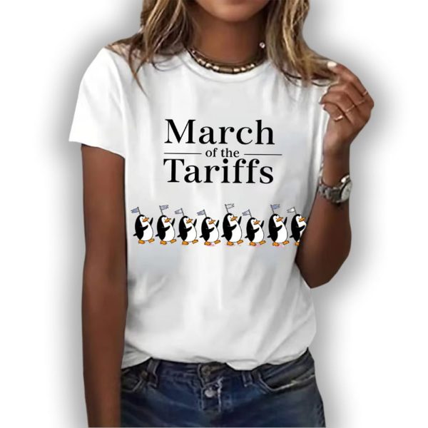 Penguins March Of The Tariffs Shirt