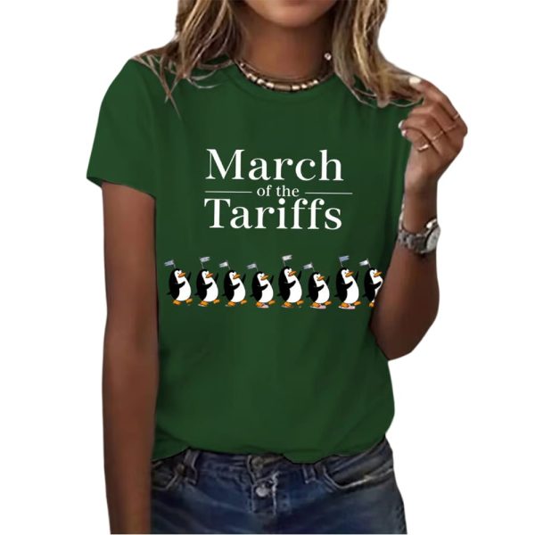 Penguins March Of The Tariffs Shirt