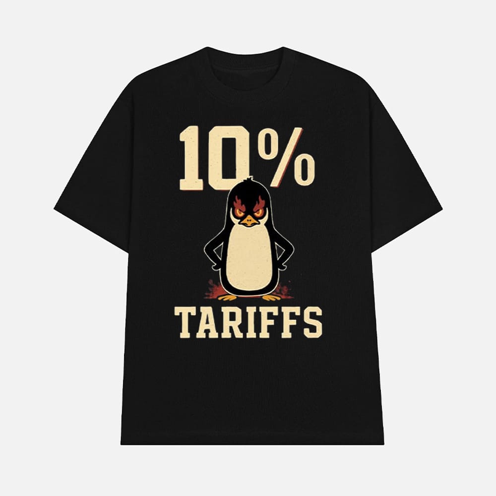 Penguins Resist 10 Tariffs Shirt 1 Penguins Resist 10% Tariffs Shirt