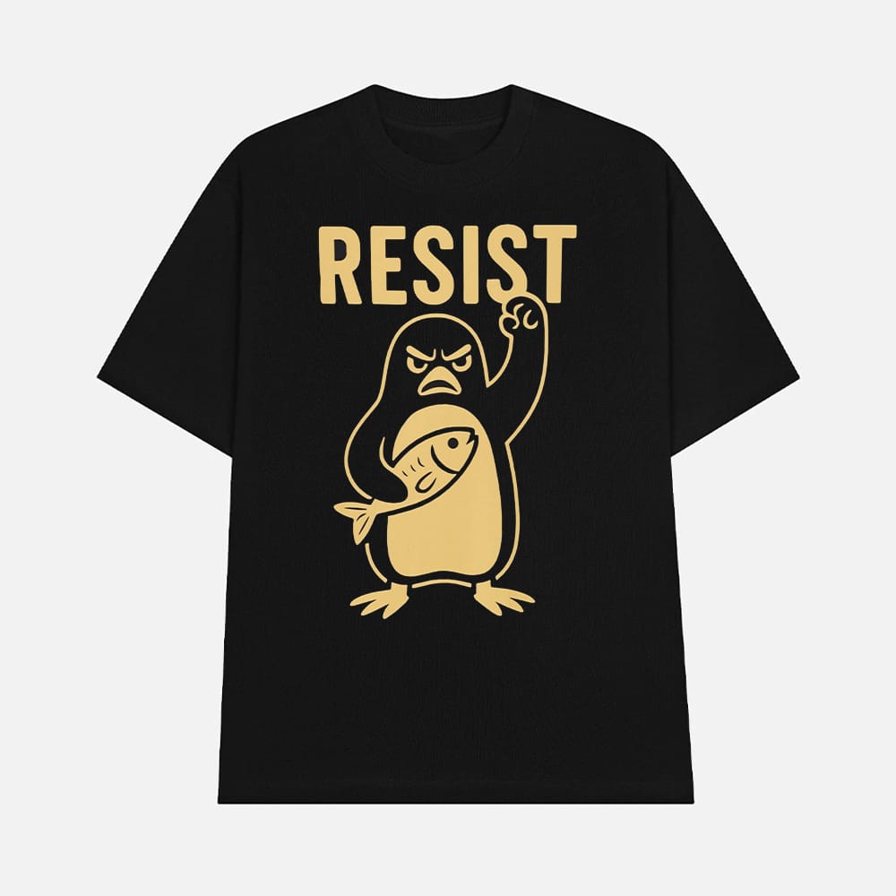Penguins Resist Shirt 1 Penguins Resist Shirt