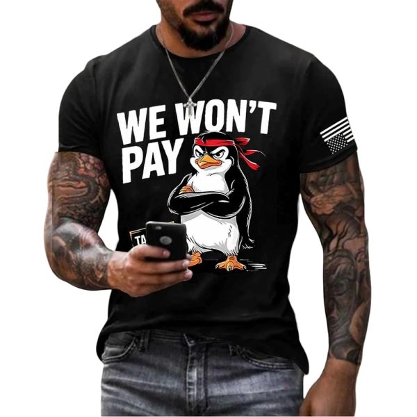 Penguins Resist We Won’t Pay Tariffs Shirt