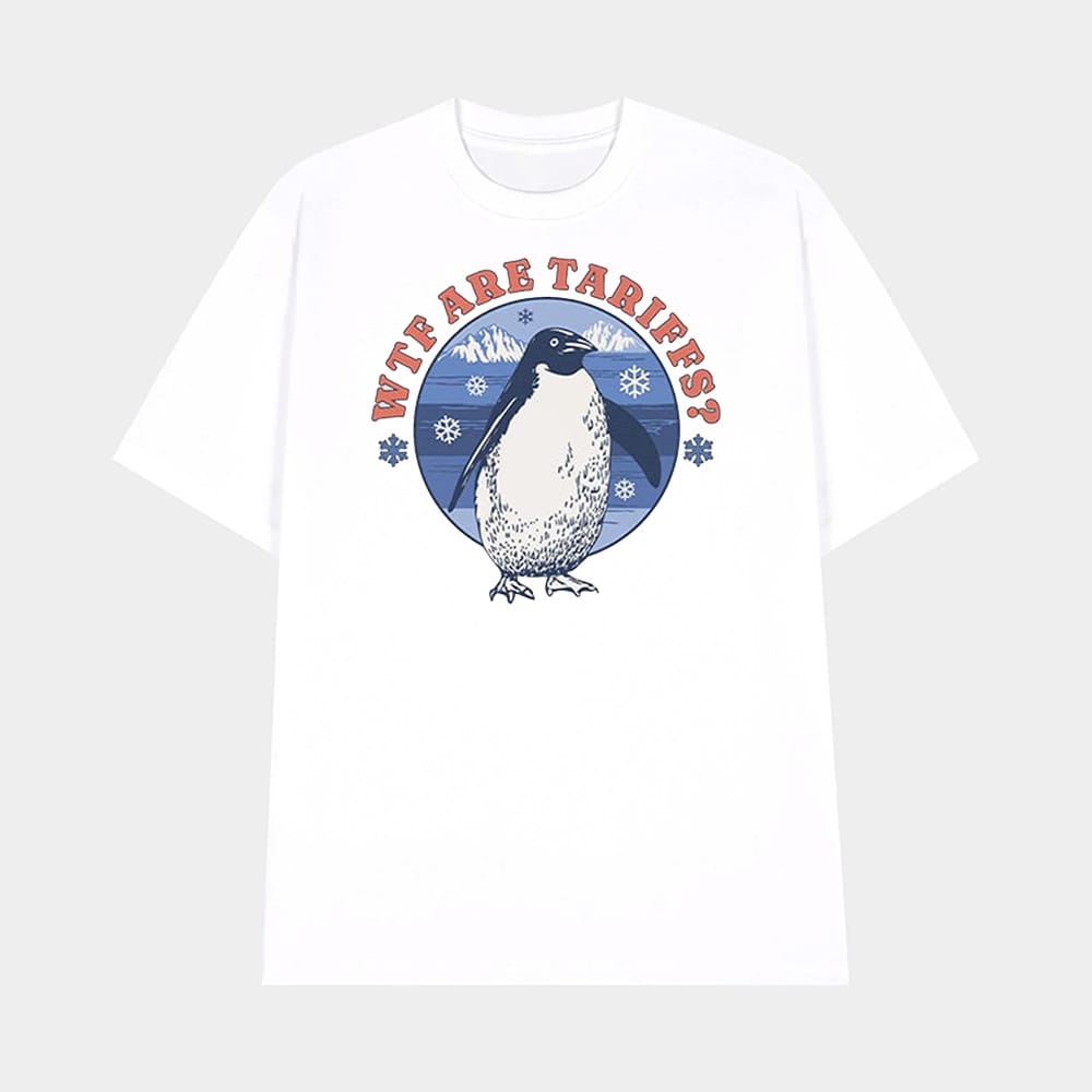 Penguins WTF Are Tariffs Shirt 1 Penguins WTF Are Tariffs Shirt