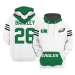 Philadelphia Football Barkley 26 Super Bowl LIX Champions Hoodie