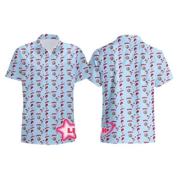 Phillie Phanatic Clearwater Hawaiian Shirt 2025