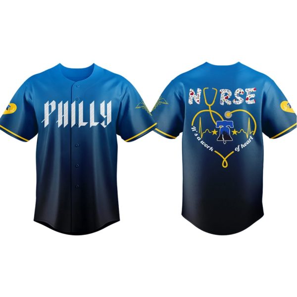 Phillies NURSES NIGHT City Connect Jersey 2025