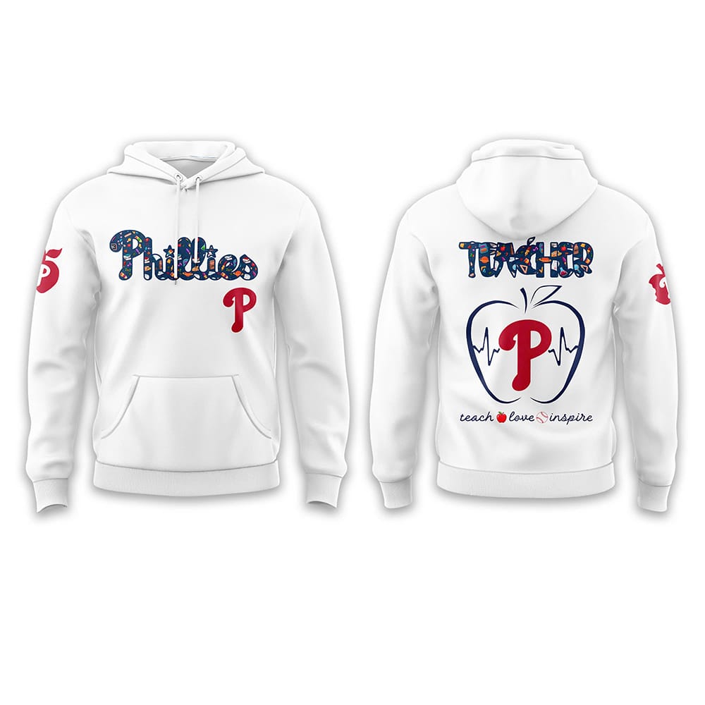 Phillies TEACHER APPRECIATION NIGHT Hoodie 2025 Phillies TEACHER APPRECIATION NIGHT Hoodie 2025