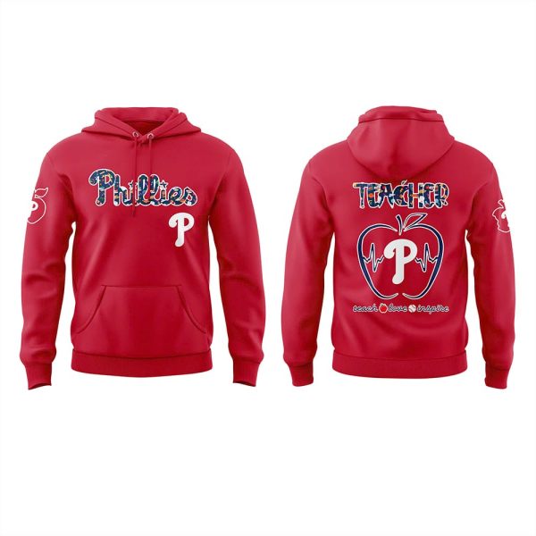 Phillies TEACHER APPRECIATION NIGHT Hoodie 2025
