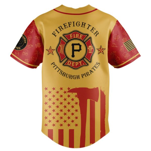 Pirates Firefighter Appreciation Night Jersey 2025