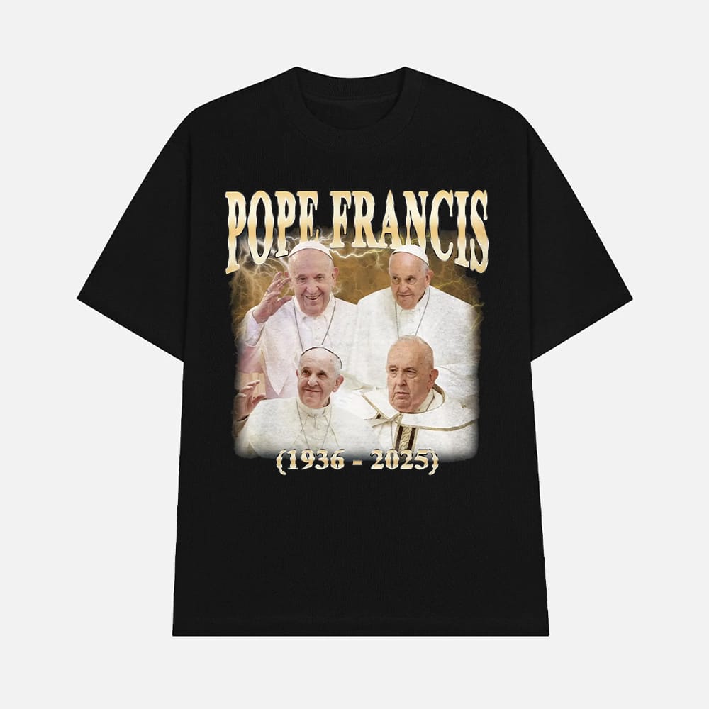 Pope Francis 1936 2025 Vintage Shirt 1 Pope Francis 1936-2025 Vintage Shirt