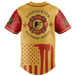Orioles Firefighter Appreciation Night Jersey 20252