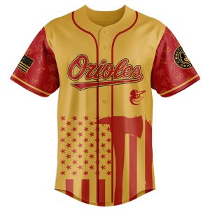 Orioles Firefighter Appreciation Night Jersey 20251