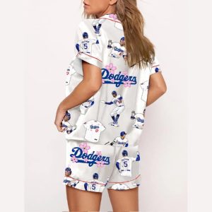 Dodgers GrandSlam Print Pajama Set2