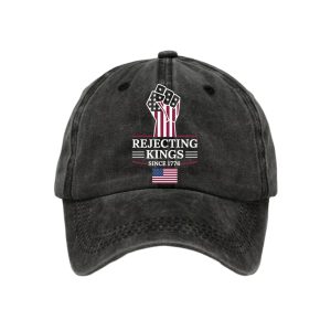 Reject Kings Since 1776 America Hat